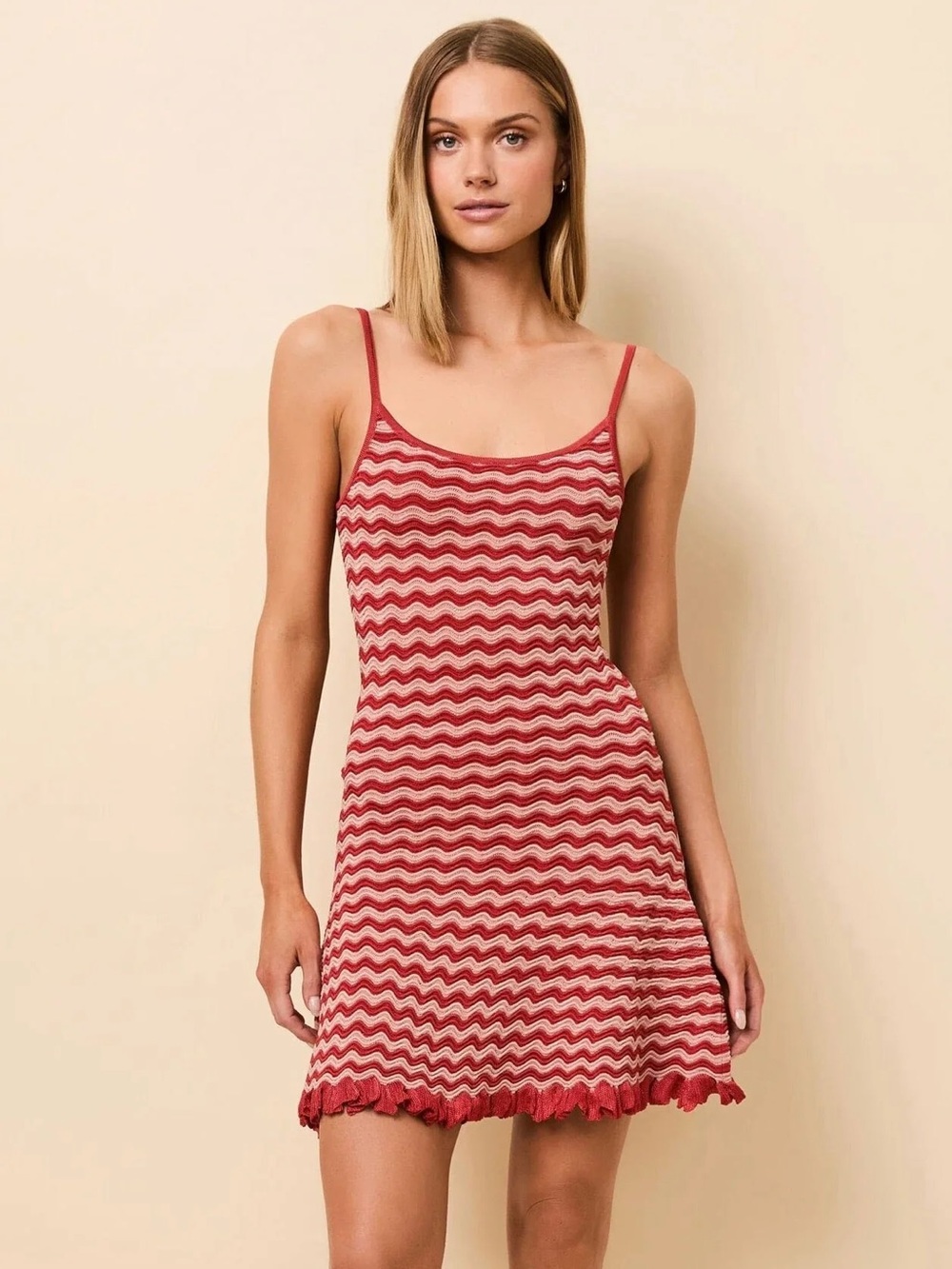 NWT solid & striped Talia dress